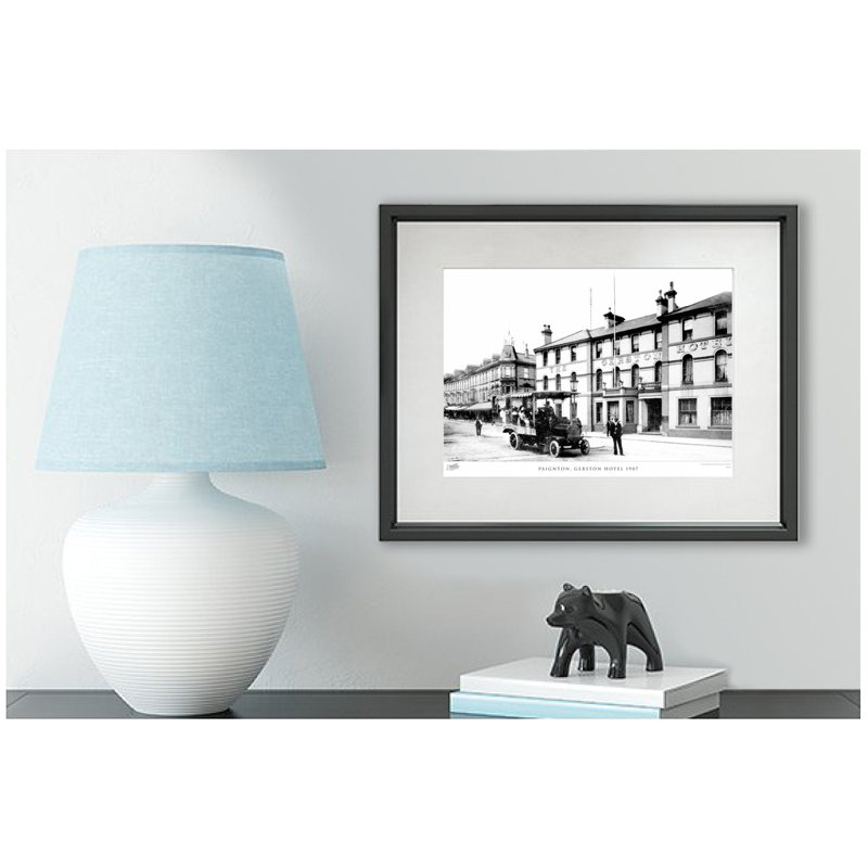 Paignton, Gerston Hotel 1907 by Francis Frith - Single Picture Frame Print, 40cm H x 50cm W x 2.3cm D