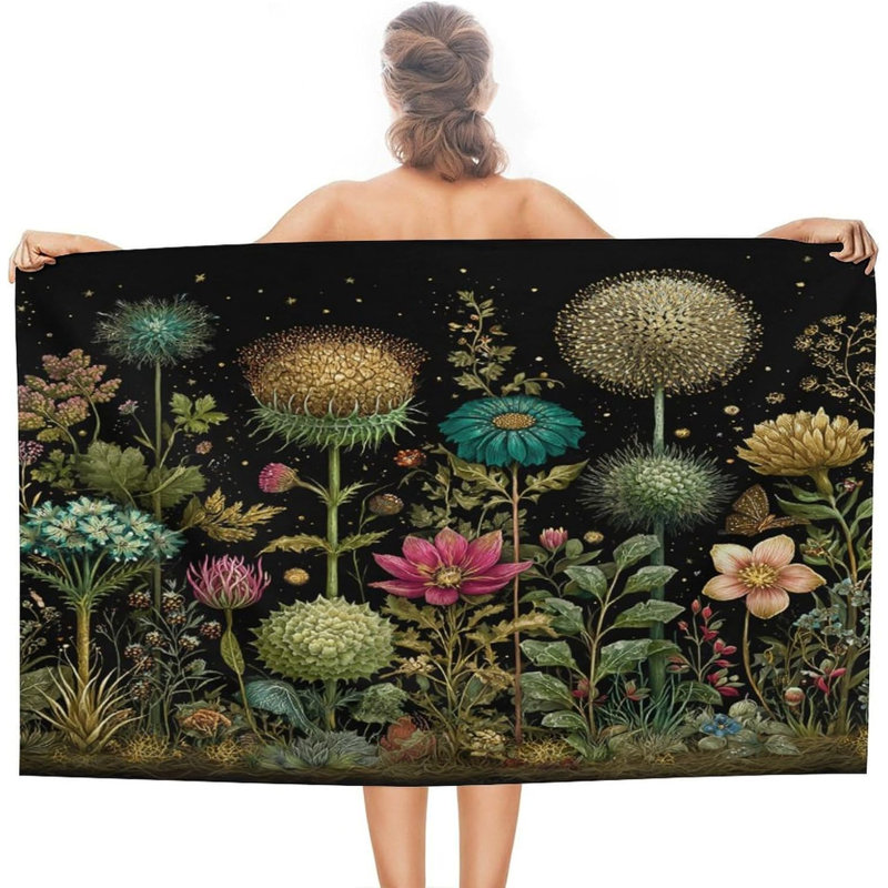 Serviette de plage Floral Garden