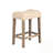 4 Piece Bar Table Set With Power Outlet And 3 Padded Stools-1724578251