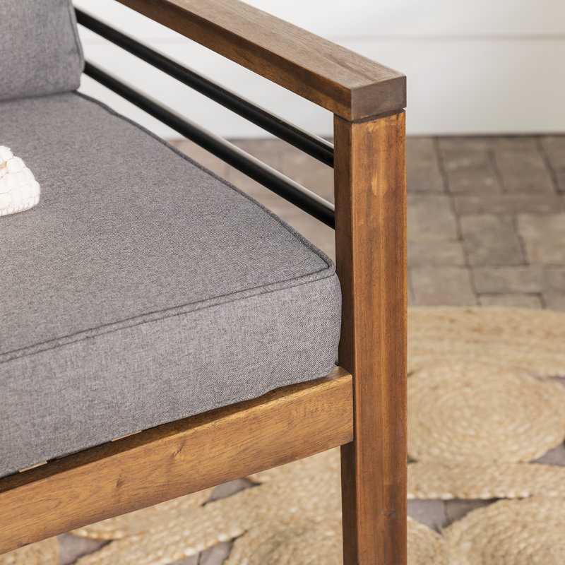 Chaise de patio avec coussins Piatto