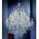 Gresham 25 - Light Glass Dimmable Tiered Chandelier