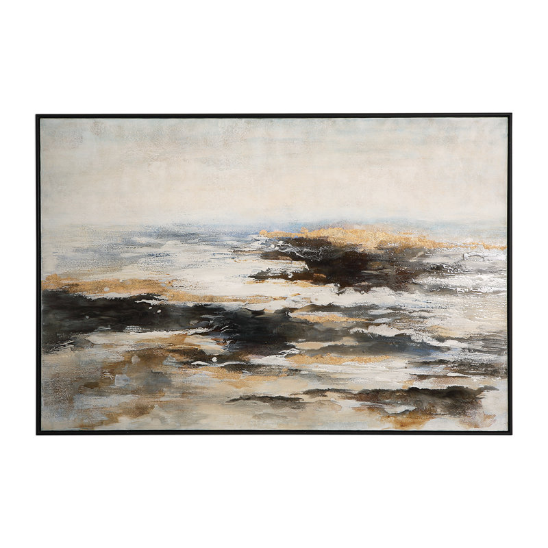« aftermath », reproduction d’art sur toile encadrée