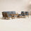 Marina 9-Person Teak Patio Seating Group