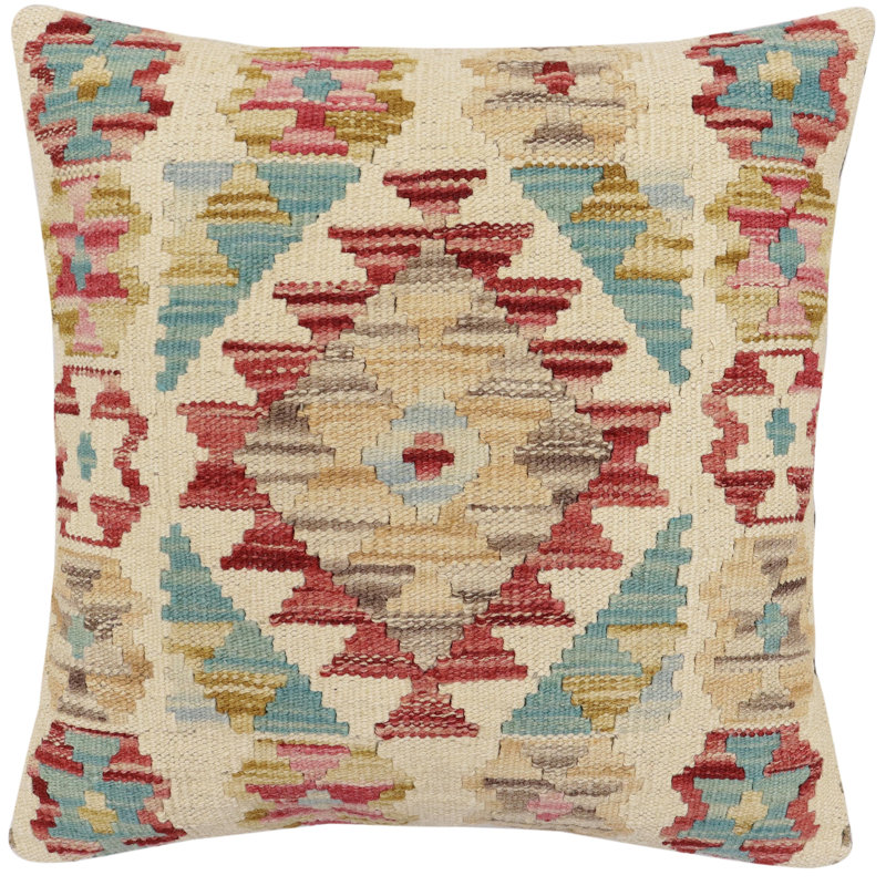 Housse et insert de coussin carré 100% laine