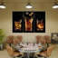 «Splashing Whiskey Glass», impression sur toile tendue 3 pièces-92828670