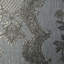 Papier peint damassé victorienne texturé métallique