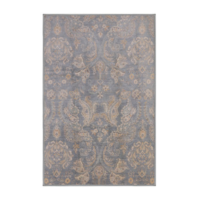 Tapis oriental gris / beige Pym
