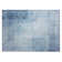 Machine Washable Indoor/Outdoor Christain ACN1244 Blue Rug