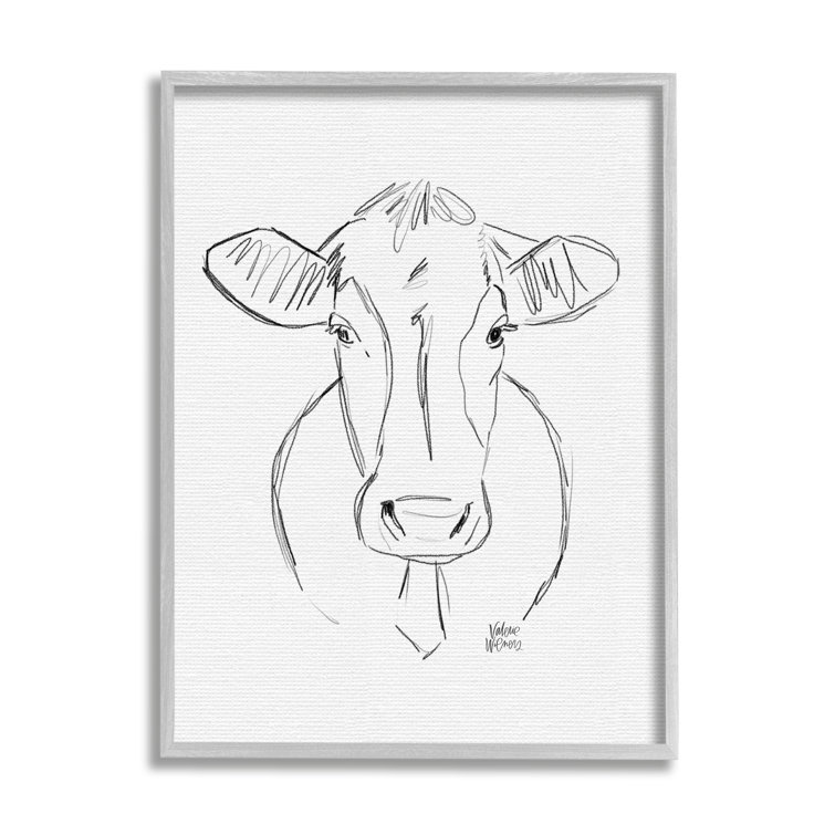 How to Draw a Cow - Crafty Morning