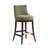 Lucia Modern Chenille Upholstered Bar Stool with Beech Wood Frame in Leaf Green-113050973-128764352-113050972