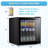 Antarctic Star Single Zone 21.06'' Freestanding 15 Bottle and 70 Can Wine & Beverage Refrigerator with Reversible Door