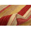 Kilim audacieux et coloré multicolore 2 pi 1 po x 2 pi 4 po