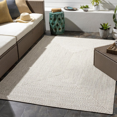 Tapis crème intérieur / extérieur Kayley