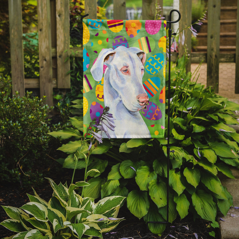 Drapeau de jardin Atara, Grand danois (gris)