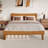 Phoenix Wood Platform Bed with Trundle-891028858-891028863