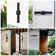 Anabrenda Black 2 - Bulb Integrated LED Outdoor Armed Sconce