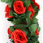 Ensemble de 5 guirlandes de fleurs artificielles