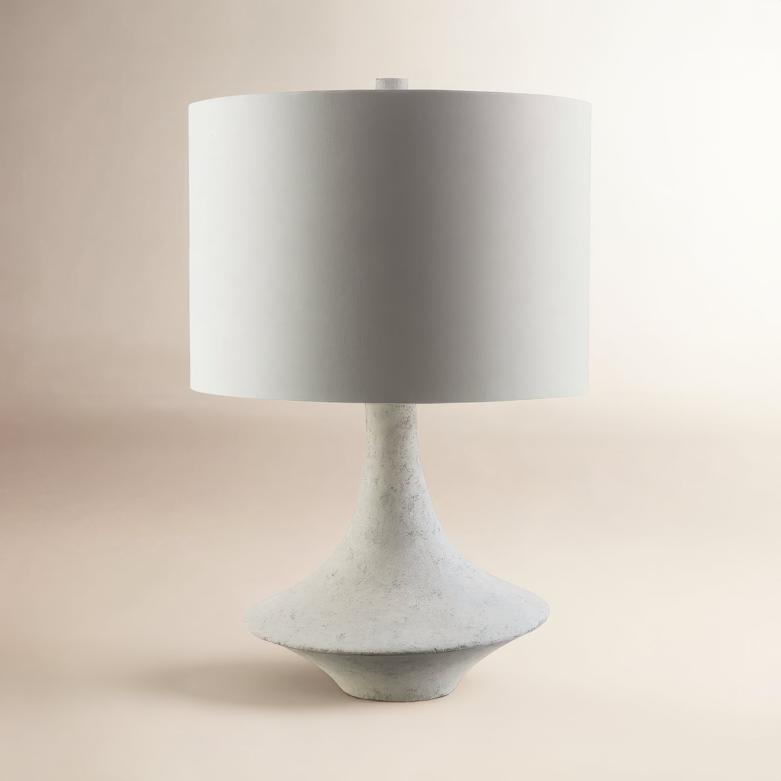Marie Resin Lamp, Concrete