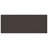 vidaXL Garden Dining Set 11 pcs Brown Polypropylene