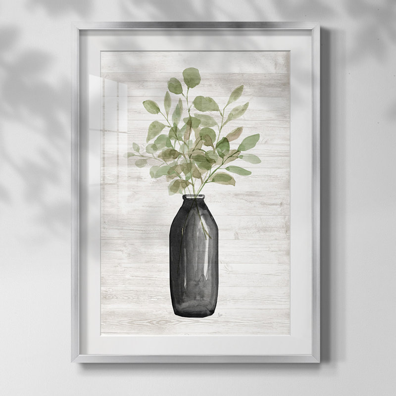 " Neutral Spring III ", Silver Framed Paper, White