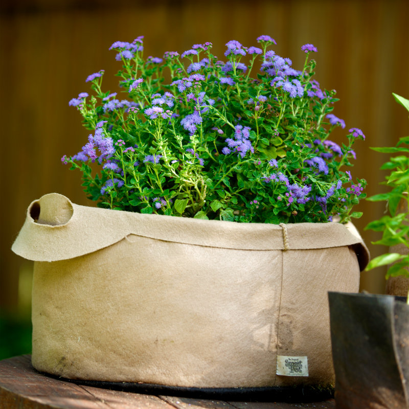 Jardinière en tissu Smart Pot®, 11,5 x 16 x 16, Naturel