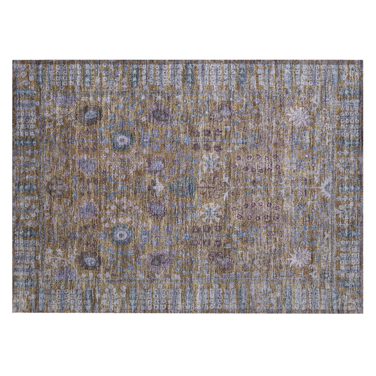 Machine Washable Indoor/Outdoor Leavittsburg ACN2231 Global Rug