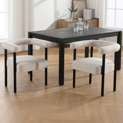 Deizel Solid Back Side Chair