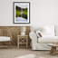«Lush Waterfall Reflection», reproduction de verre encadrée par Robin Vandenabeele-2026943442-2026943443