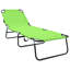 vidaXL Folding Sun Lounger Folding Polyester Outdoor Recliner Garden Chair-147816485