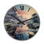 Horloge murale en bois massif Smithmill-1378804657