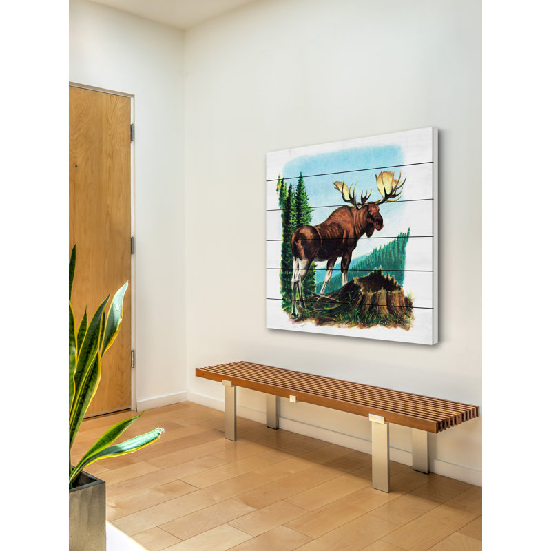 «Twig Eater», reproduction encadrée, H 24 po x l 24 po