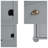 Modern Classic Hall Tree with Shoe Rack Bench and Coat Hooks - 40.16"W*18.58"D*64.17"H Gray-1870134218