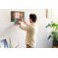 Wall Mounted bulletin board print wall art notice boards for office corkboard World map