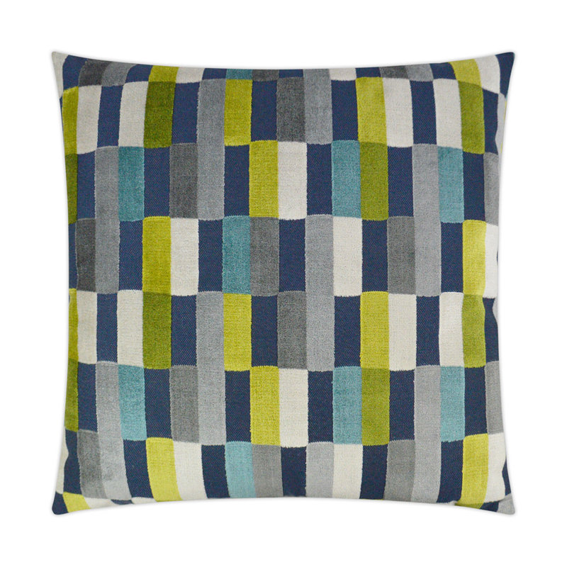 Mod Pop Geometric Throw Pillow, Mosaic, Square 36"