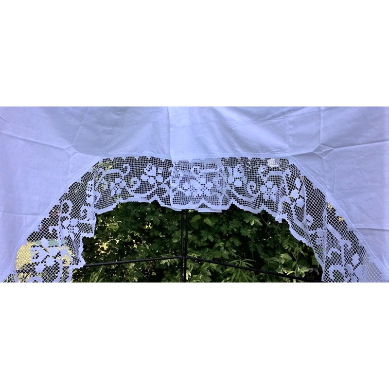 Maybery Cotton Floral Swag Window Valance