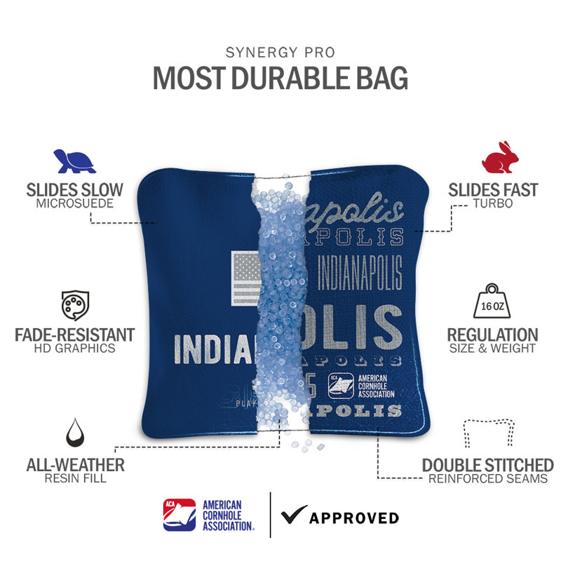 Indianapolis Football - sacs Gornay Synergy, Bleu