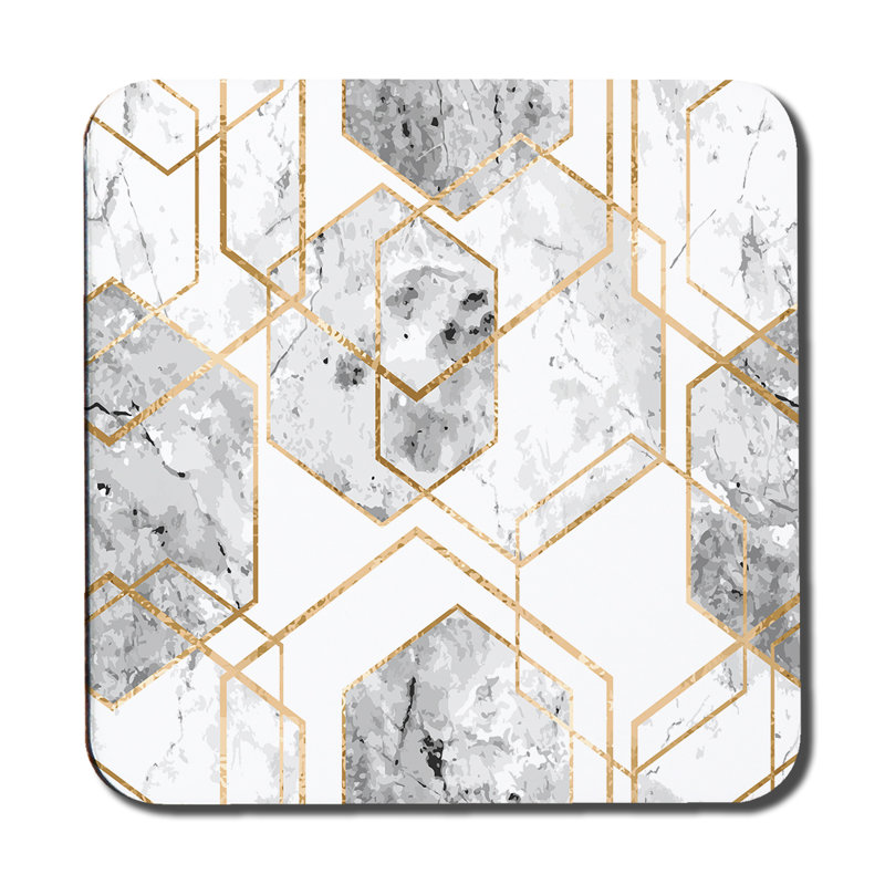 Square 6 Piece Coaster Set