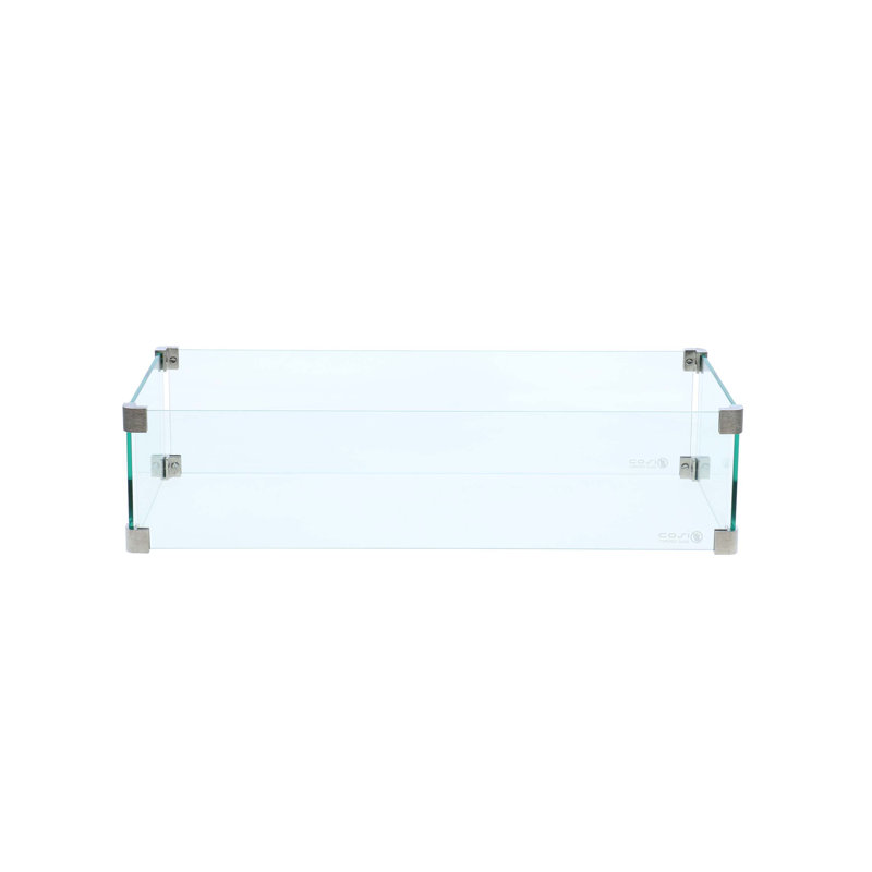 Himanshu Glass Bellow, 21cm H x 65cm W x 33cm D
