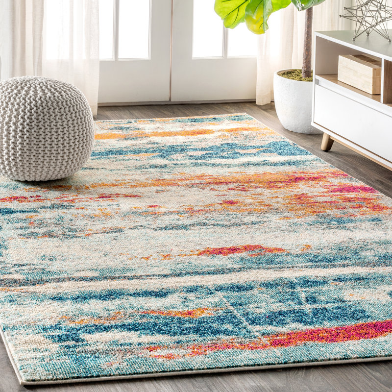 Ebenezer Abstract Area Rug, Rectangle 160 x 231cm