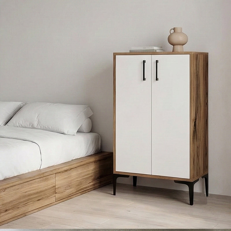 Armoire à chaussures en métal