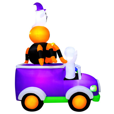 Un camion gonflable d'Halloween de 10,5 pieds One Allium Way®