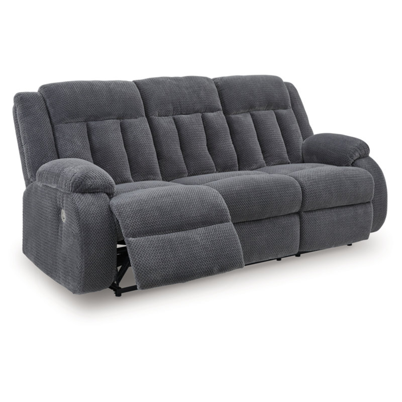 Canapé inclinable électrique avec table rabattable