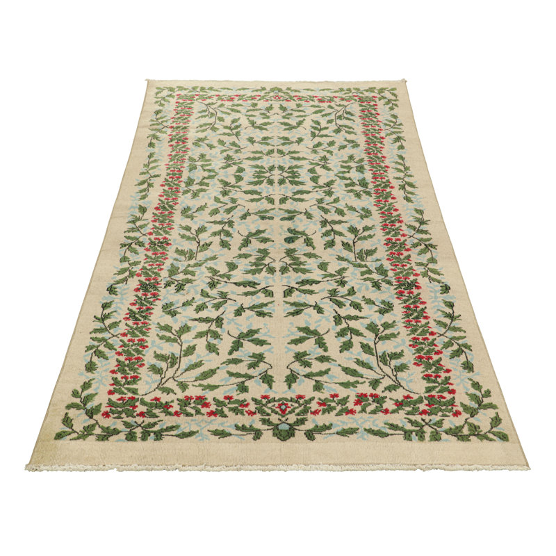 One-of-a-Kind 4'0" X 7'0" Hand Knotted Area Rug