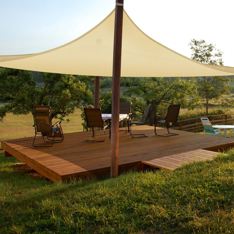 Filet de protection pour la piscine pour patio, 12 (pi) x 16 (pi), Rouge