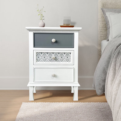 Commode décorative 3 tiroirs