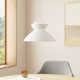 Hannes 1-Light Dimmable Dome Pendant