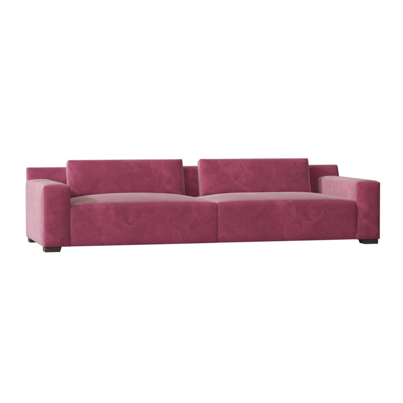 Canapé Alisa, Fuchsia Savona, Argent