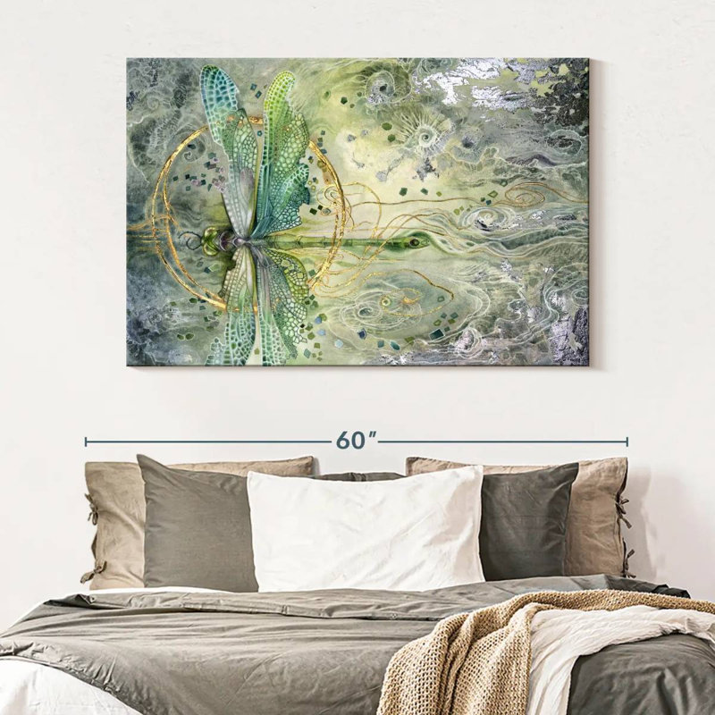 Brampt Immortal Ephemera - Transition, 34" H x 51" W