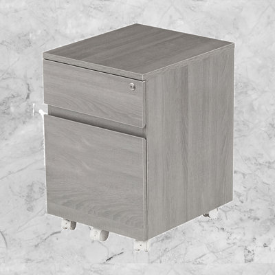 Armoire de rangement à 2 tiroirs Hurff