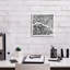 «Paris Map Black» par Laura Marshall, art mural sur toile